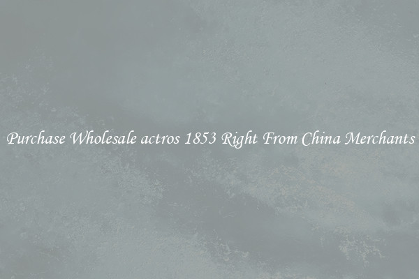 Purchase Wholesale actros 1853 Right From China Merchants