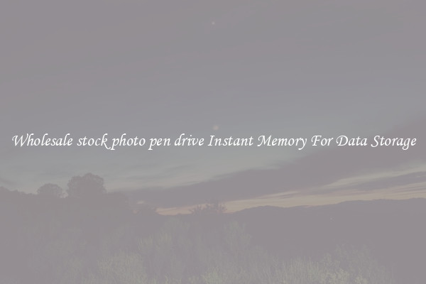 Wholesale stock photo pen drive Instant Memory For Data Storage