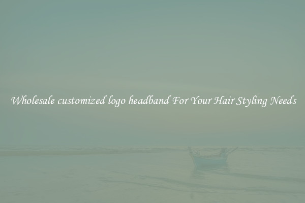 Wholesale customized logo headband For Your Hair Styling Needs