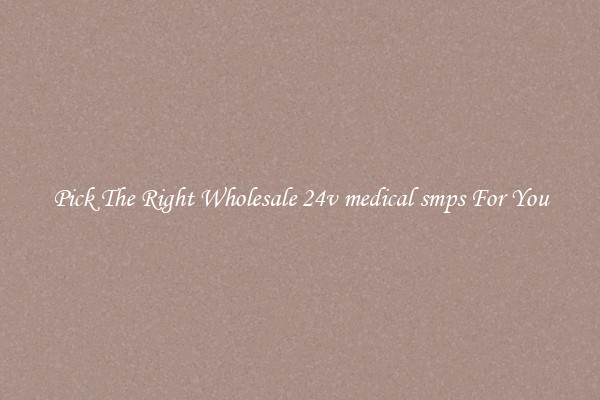 Pick The Right Wholesale 24v medical smps For You