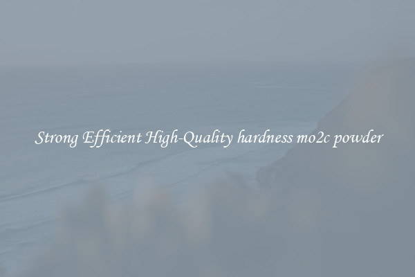 Strong Efficient High-Quality hardness mo2c powder